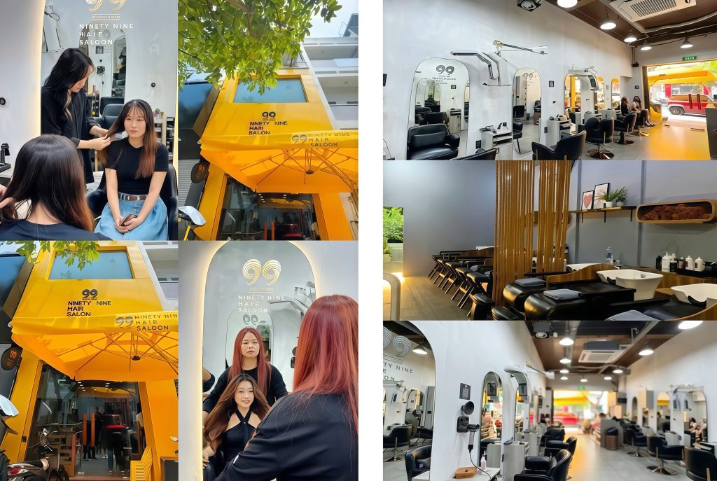 Dịch Vụ Cắt, Nhuộm, Uốn Tóc Chuẩn Singapore | 99 Hair Saloon